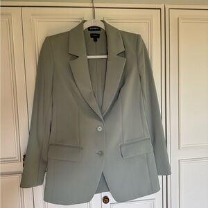 Express Women's Green Blazer